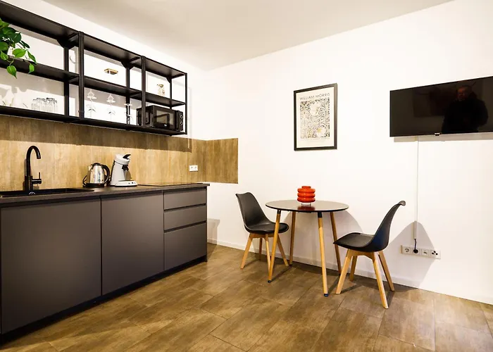 Boardinghaus Gruenefeld -w2 - Schoene Serviced - Kueche - Smart Tv - P - Premiummatratzen - Rainshower By Wooon * Mettingen (North Rhine-Westphalia)